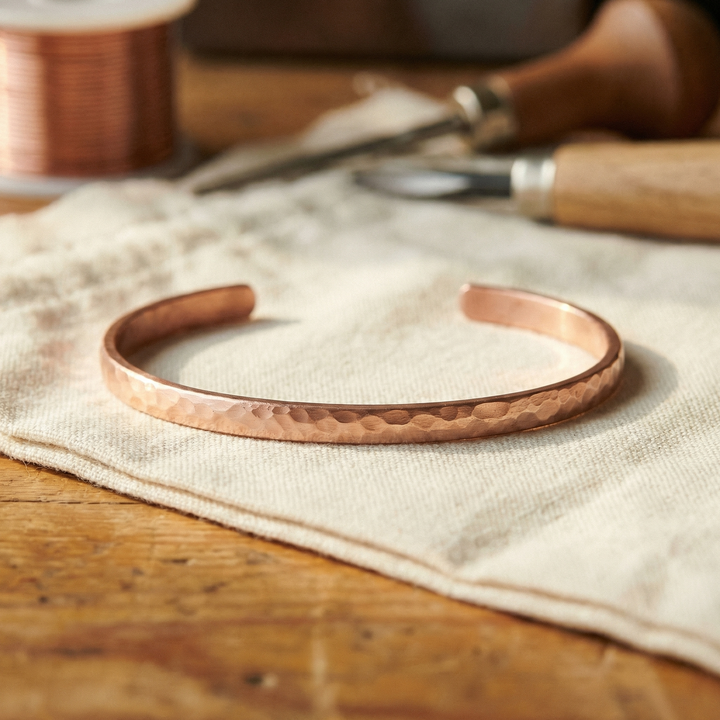 Women's Boho Sand Copper Anklet