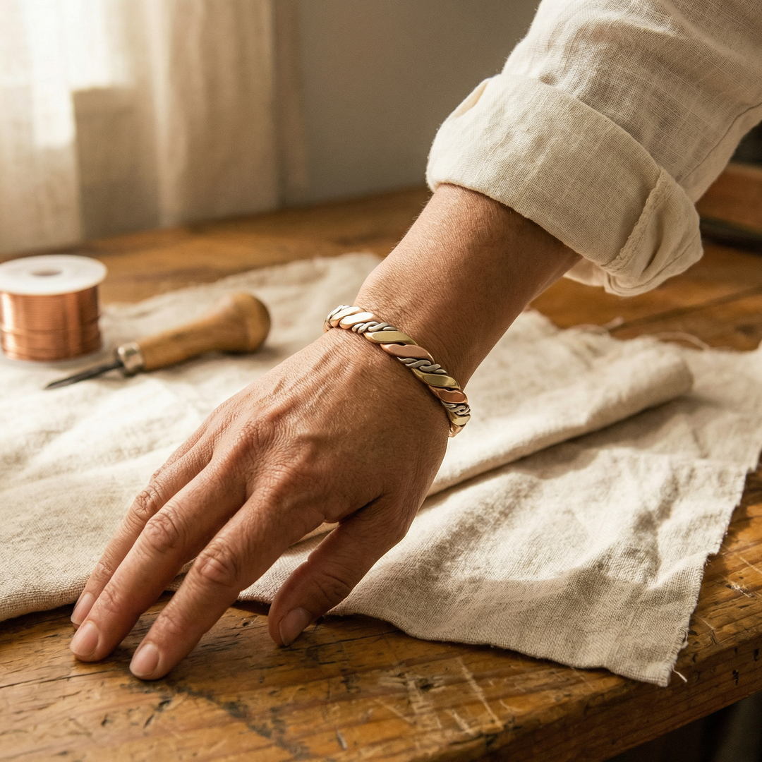 Addison's Stone Copper Bracelet