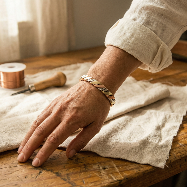 Addison's Stone Copper Bracelet