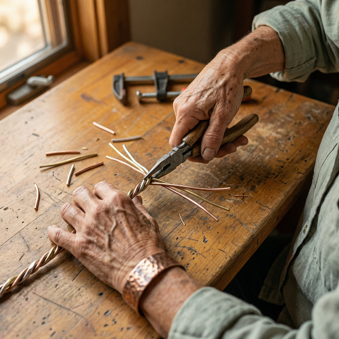 Addison's Stone Copper Bracelet