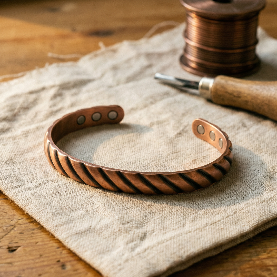 Addison's Thorn Copper Bracelet