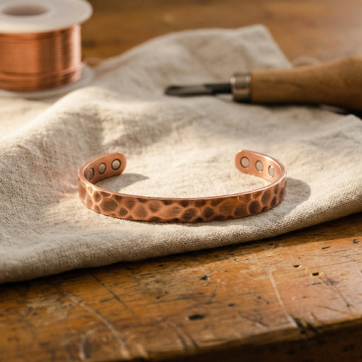 Addison's Furrow Copper Bracelet