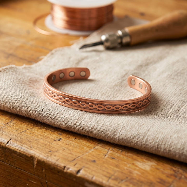 Addison's Current Copper Bracelet
