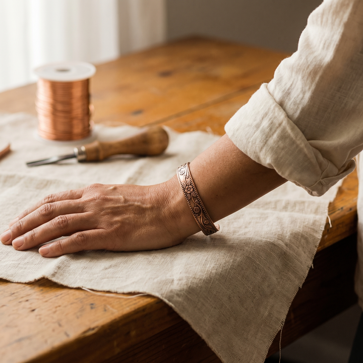 Addison's Knell Copper Bracelet