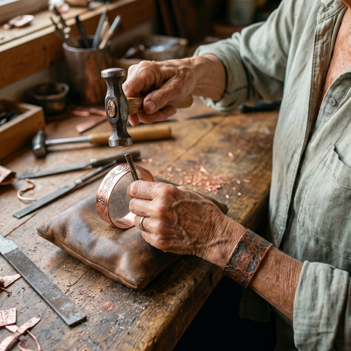 Addison's Knell Copper Bracelet