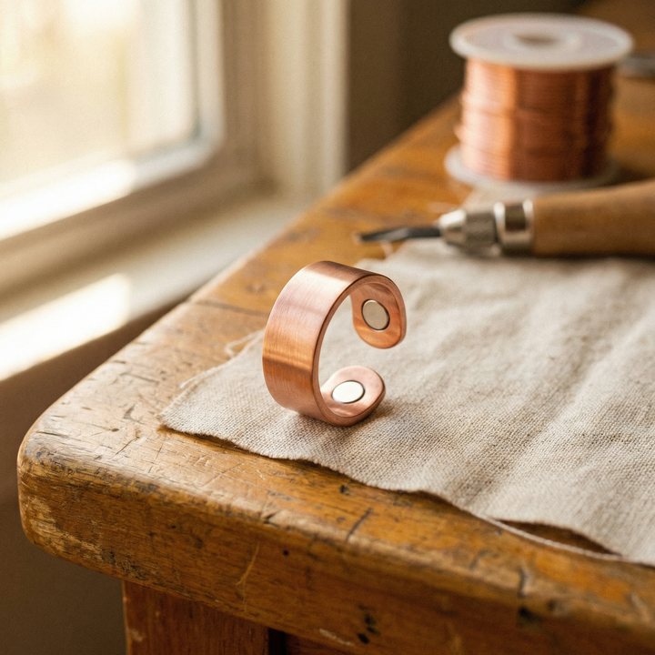 Structured Weld Copper Ring