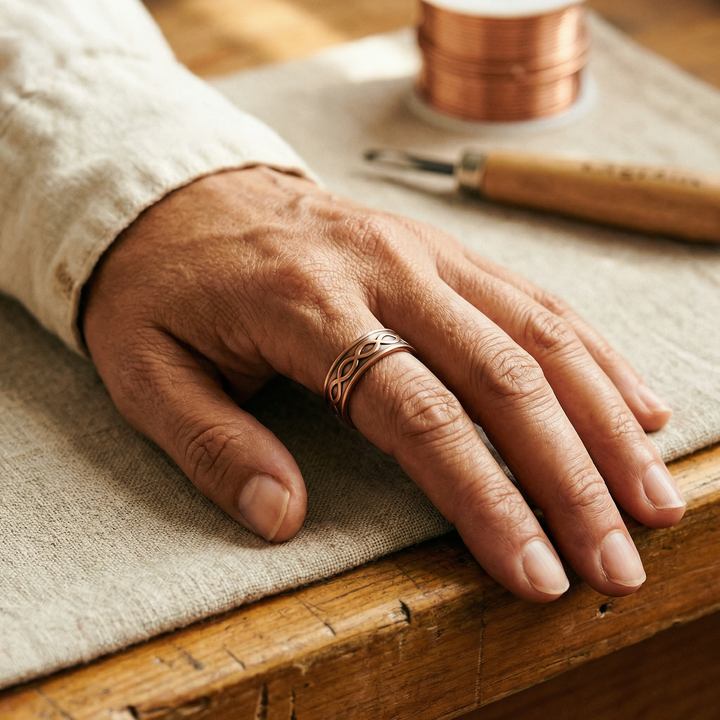 Addison's Char Copper Ring