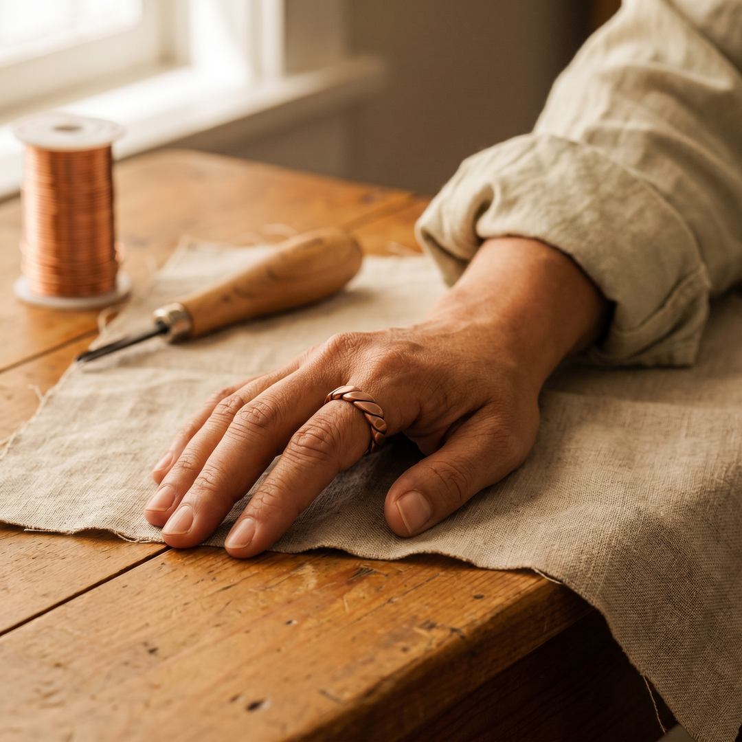 Addison's Knap Copper Ring