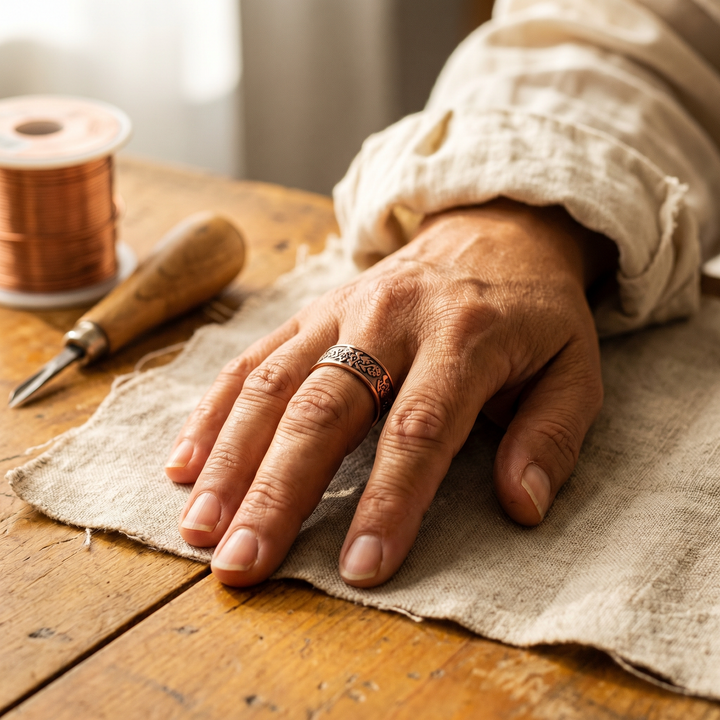 Addison's Clag Copper Ring