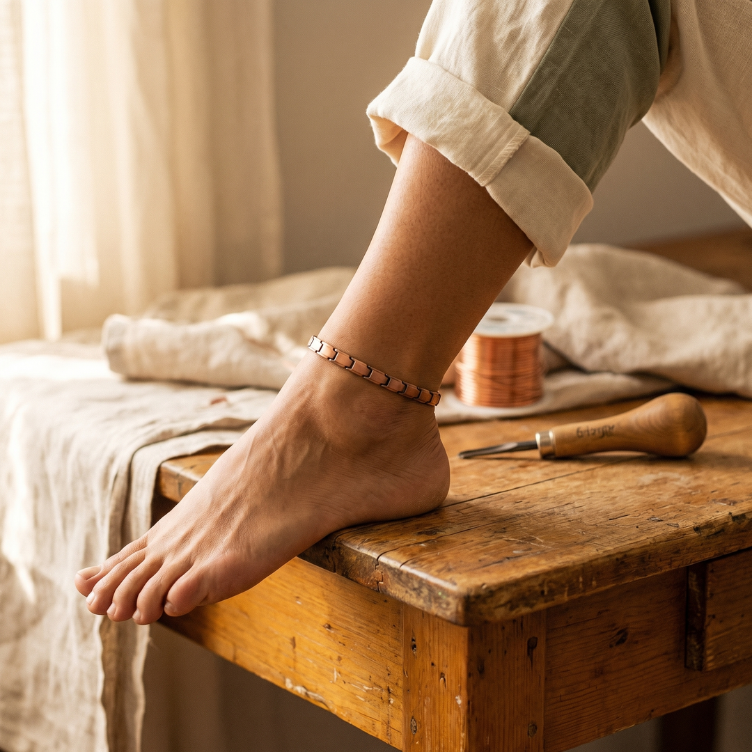Addison's Shore Copper Anklet