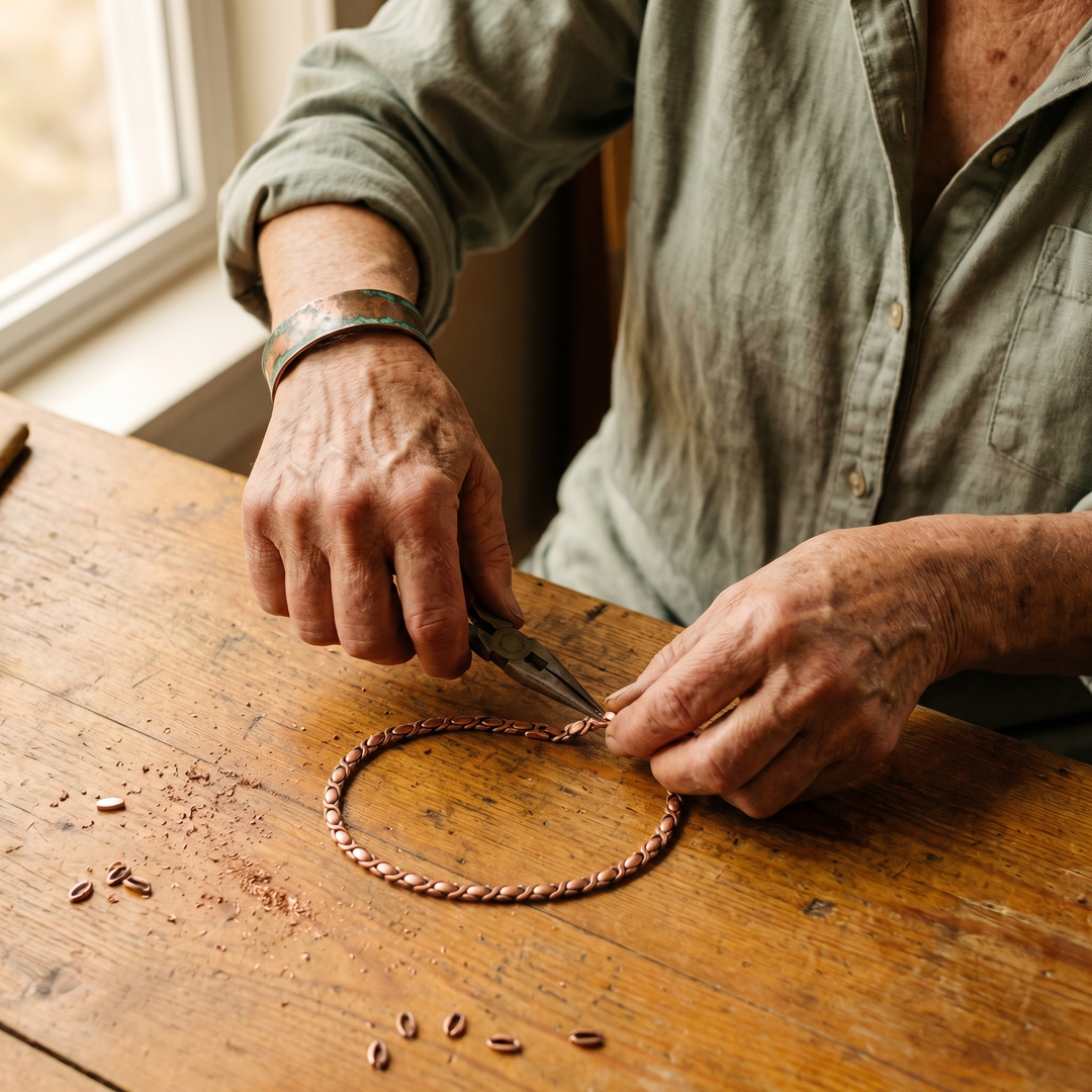 Women's Classic Cedar Copper Necklace