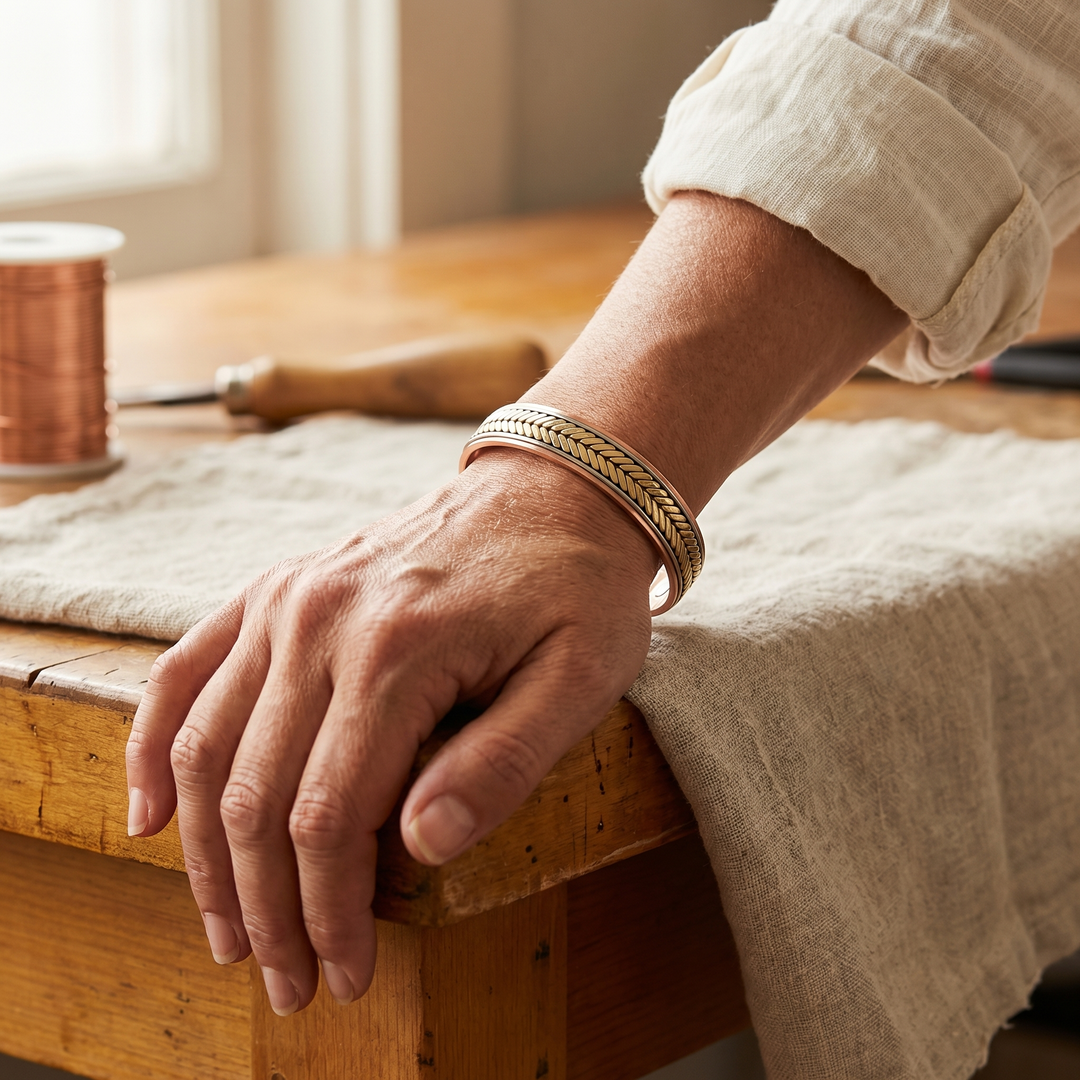 Addison's Harvest Copper Bracelet