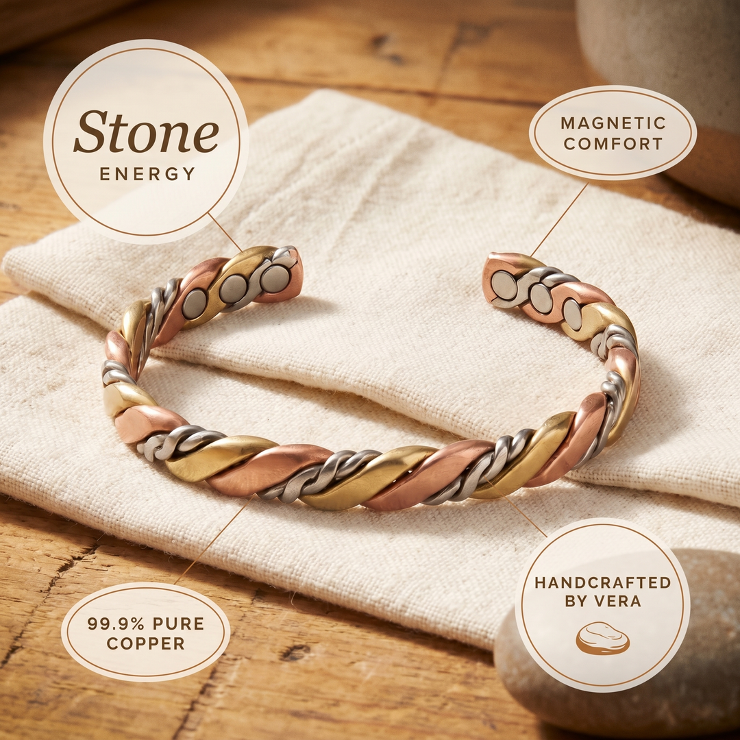 Addison's Stone Copper Bracelet