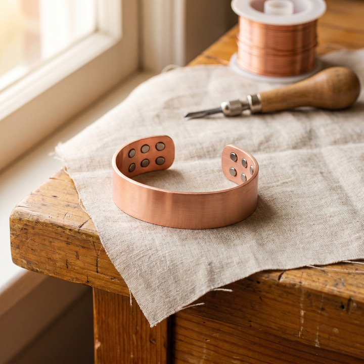 Women's Classic Vera's Anvil Copper Bracelet