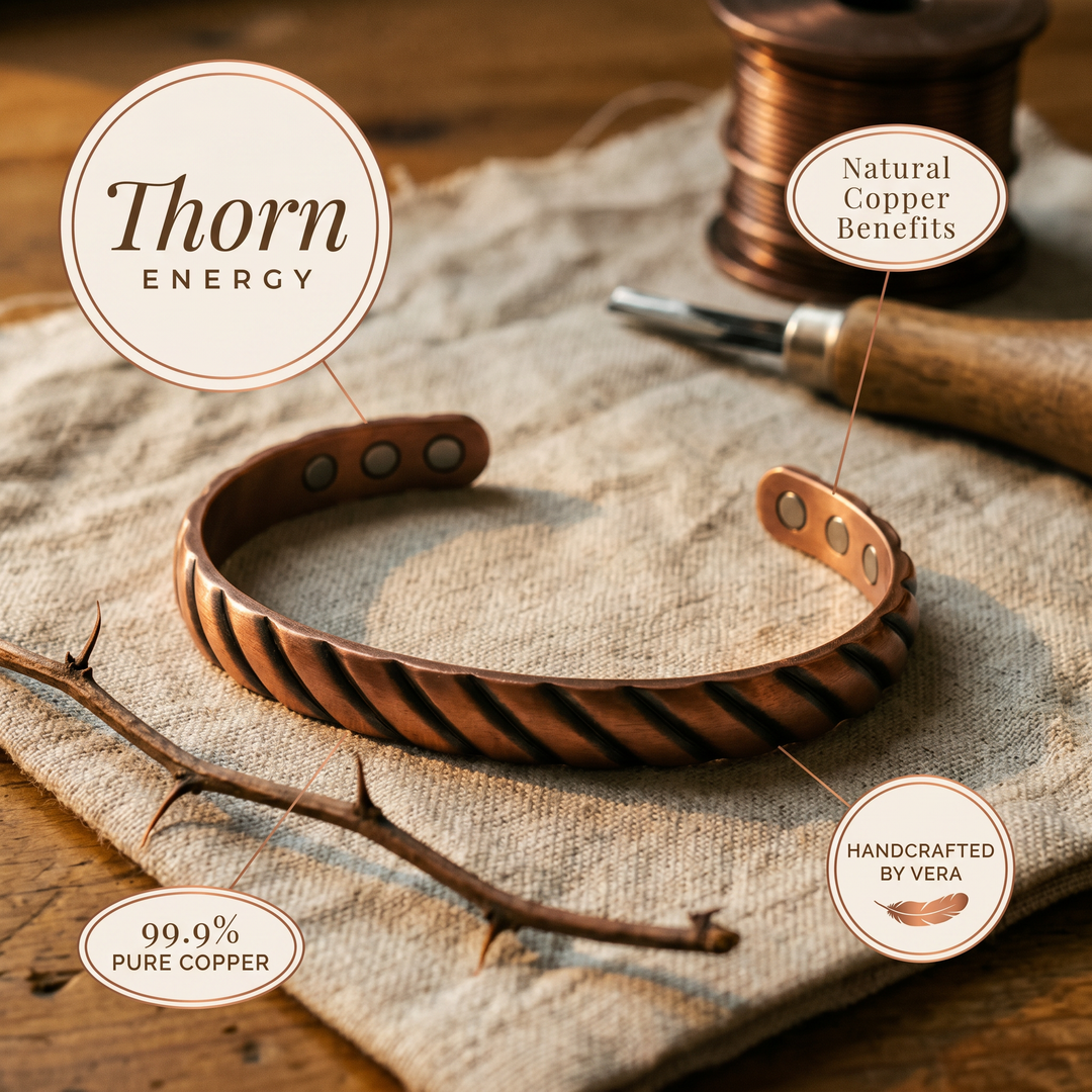 Addison's Thorn Copper Bracelet