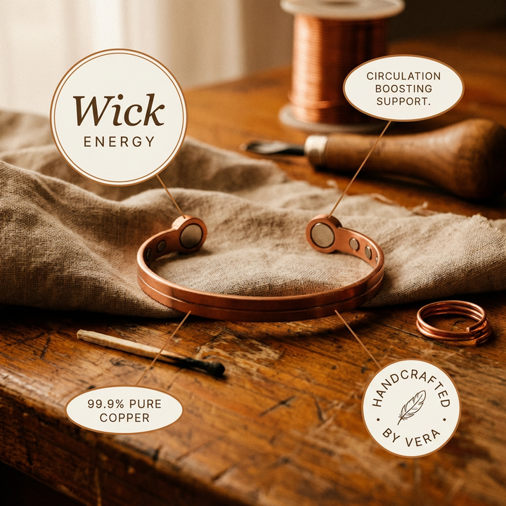 Addison's Wick Copper Bracelet