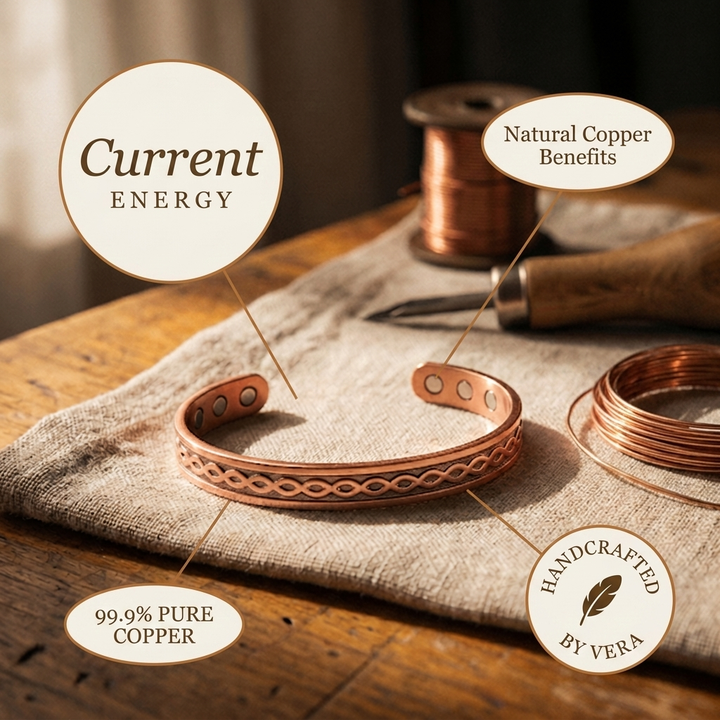 Addison's Current Copper Bracelet