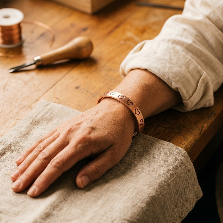 Addison's Hearth Copper Bracelet