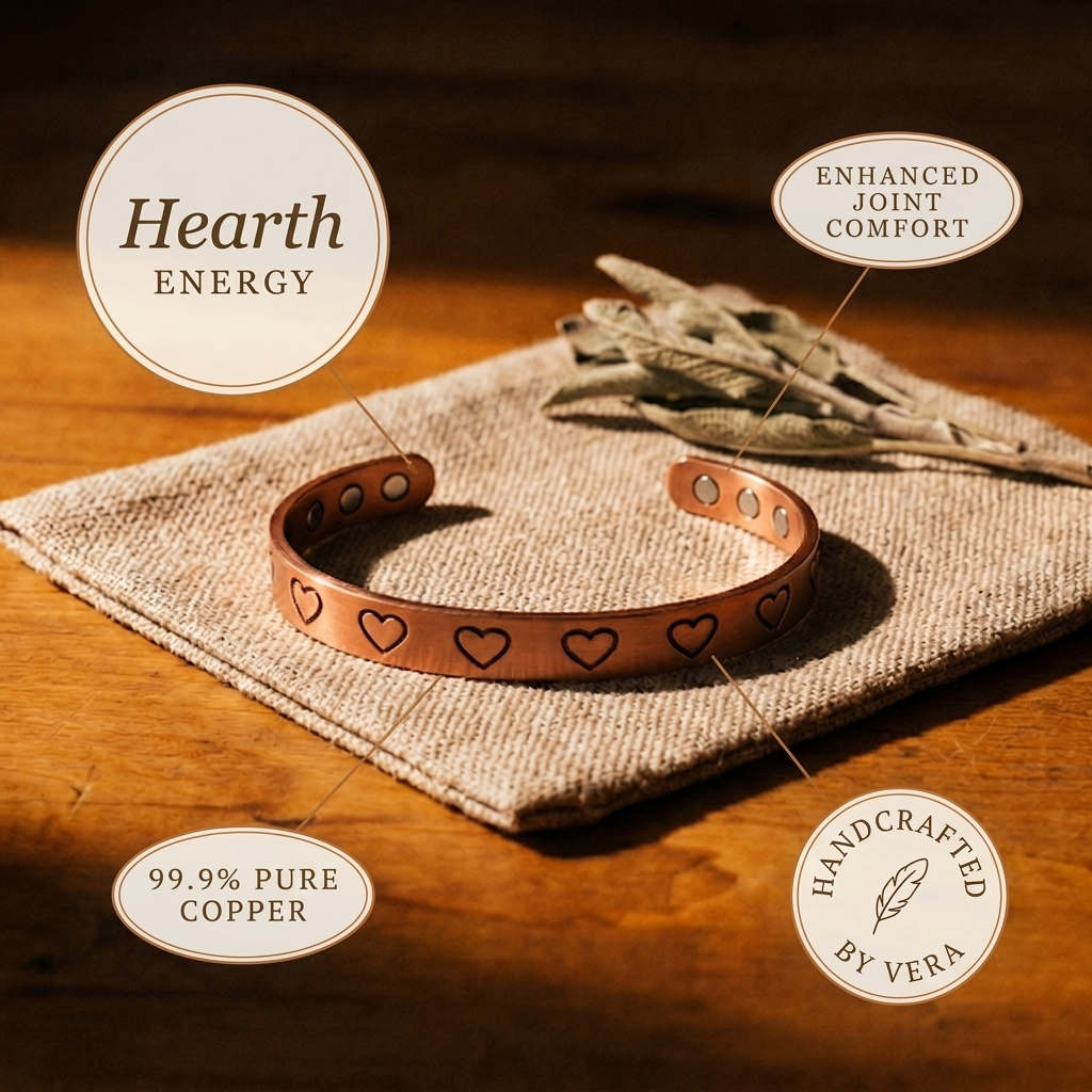 Addison's Hearth Copper Bracelet