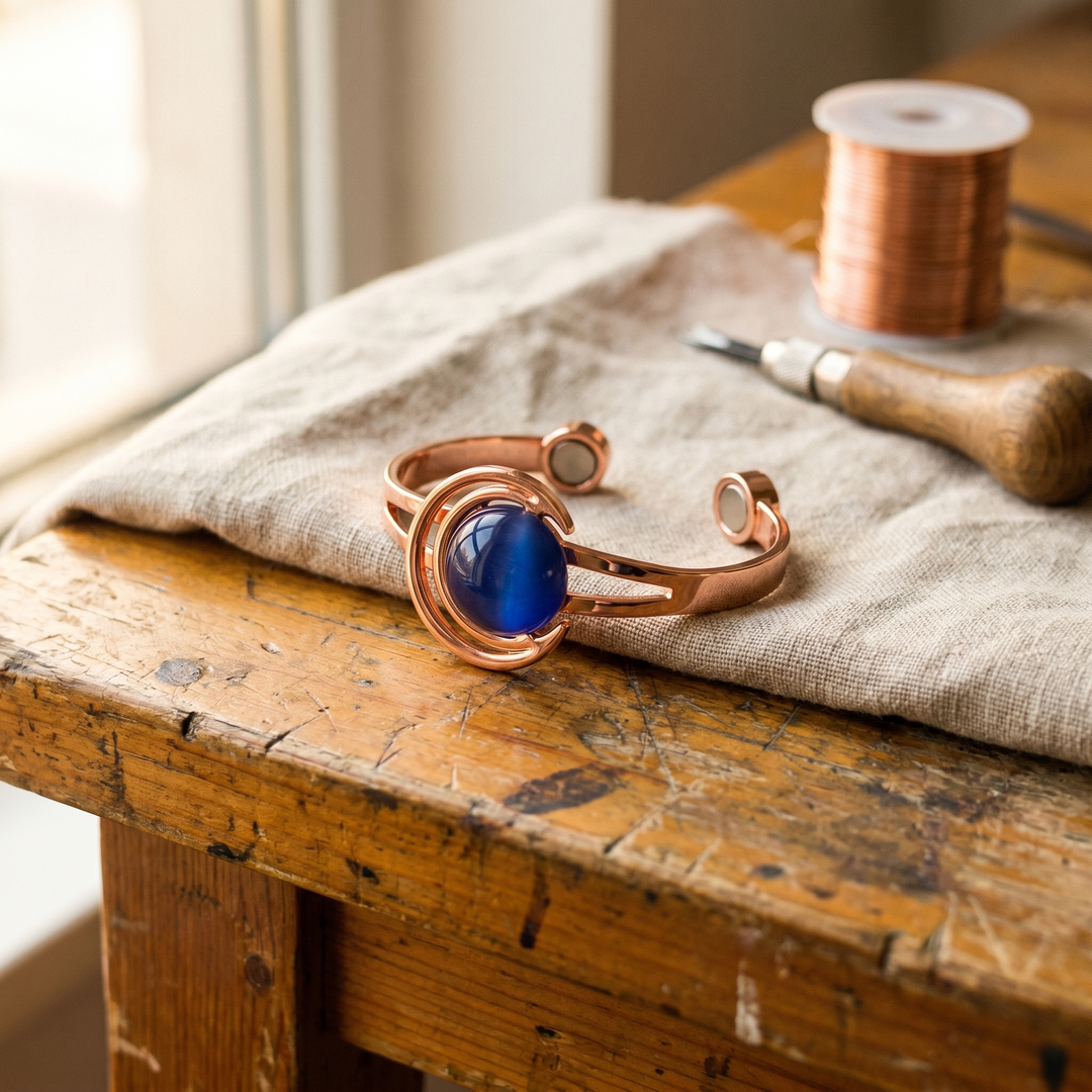 Addison's Sphere Copper Bracelet