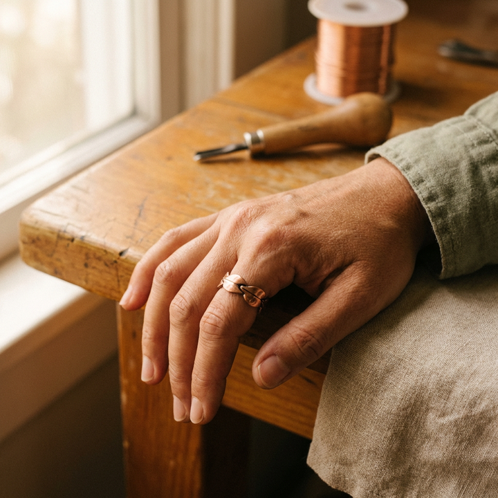 Addison's Bind Copper Ring