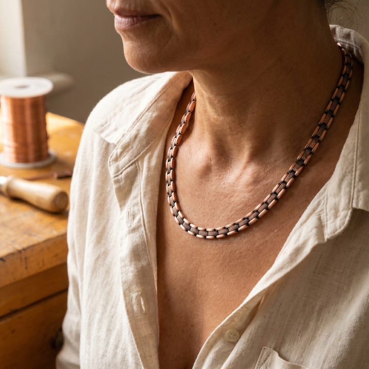 Addison's Haze Copper Necklace