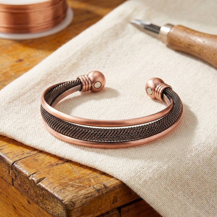 Addison's Cairn Copper Bracelet