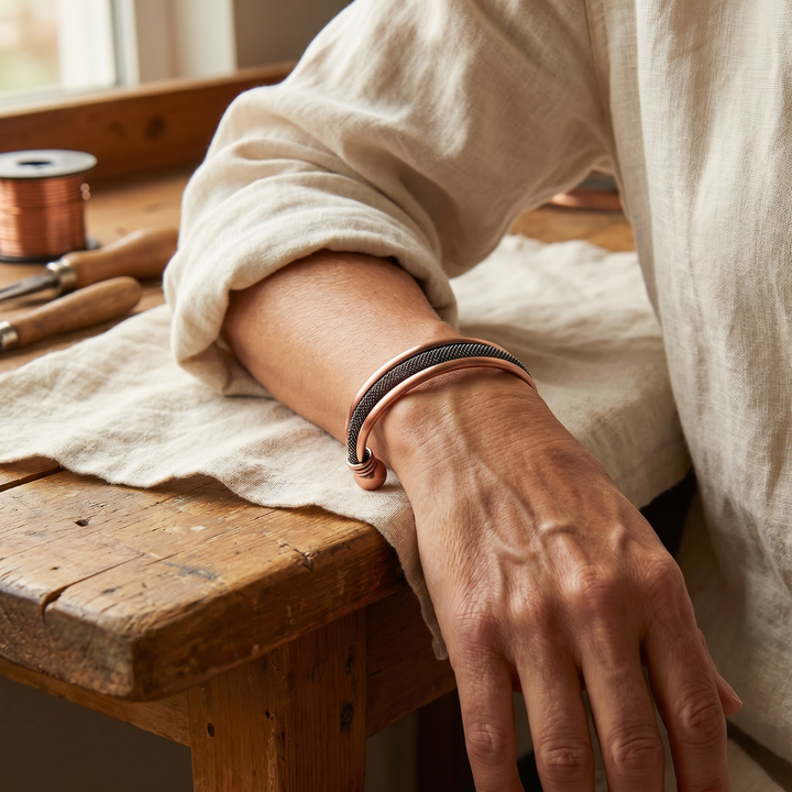 Addison's Cairn Copper Bracelet