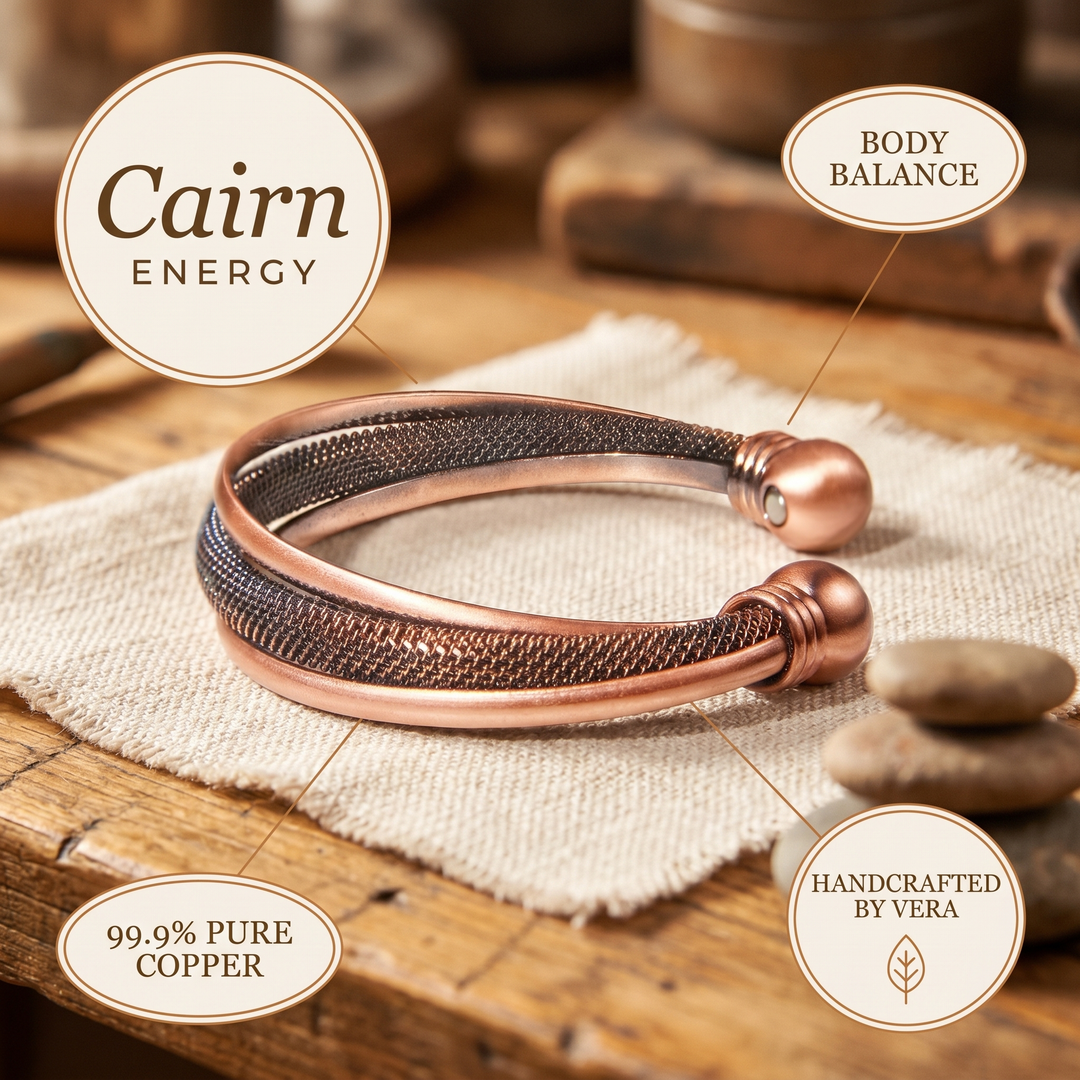 Addison's Cairn Copper Bracelet