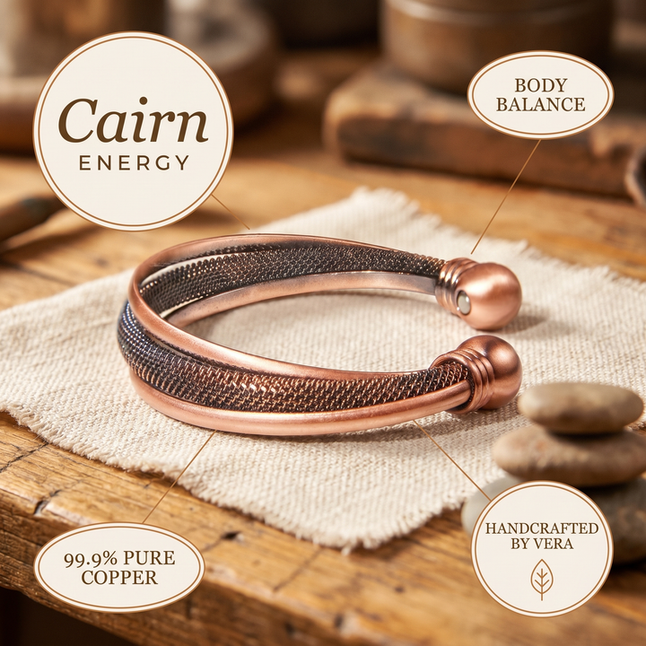 Addison's Cairn Copper Bracelet