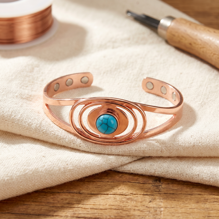 Women's Classic Sedge Copper Bracelet