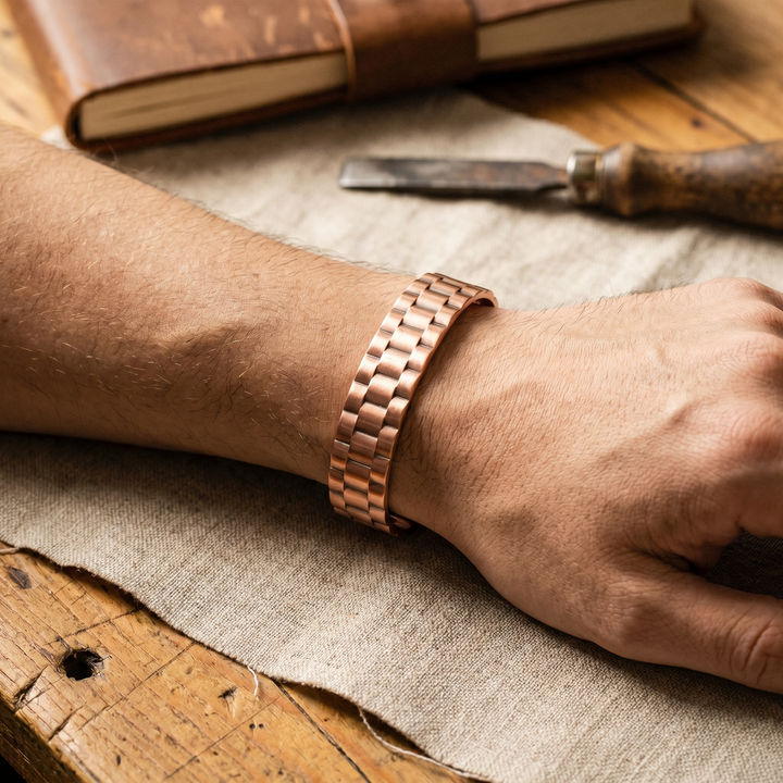 Addison's Ore Men's Copper Bracelet