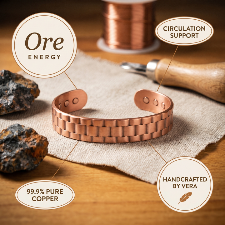 Addison's Ore Men's Copper Bracelet