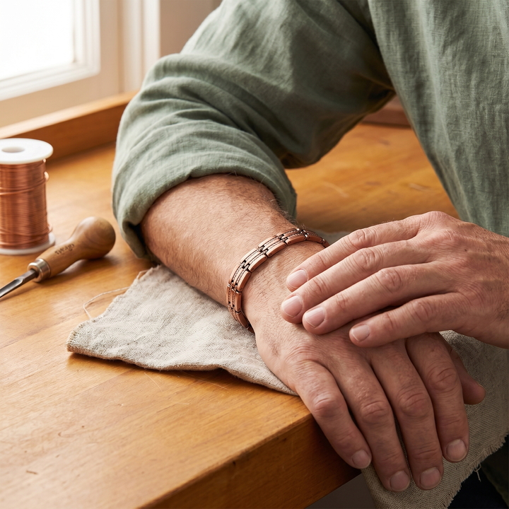 Men's Classic Pike Copper Bracelet