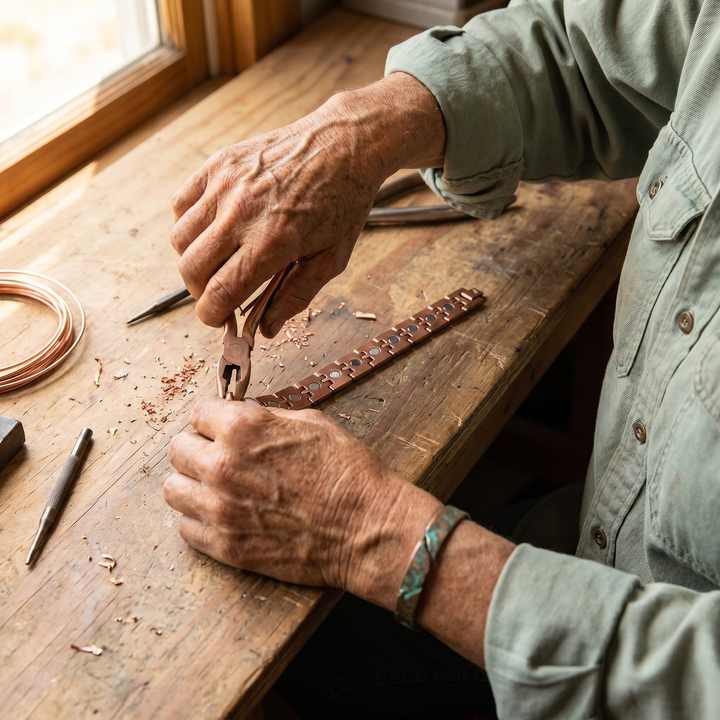 Men's Classic Pike Copper Bracelet