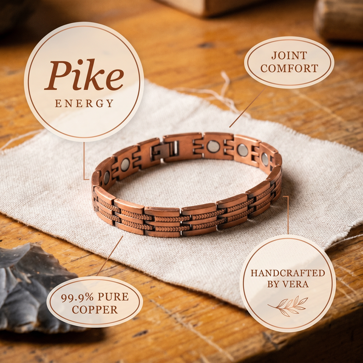 Men's Classic Pike Copper Bracelet