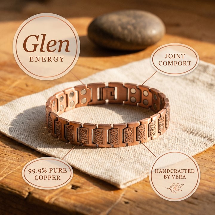 Men's Classic Glen Copper Bracelet