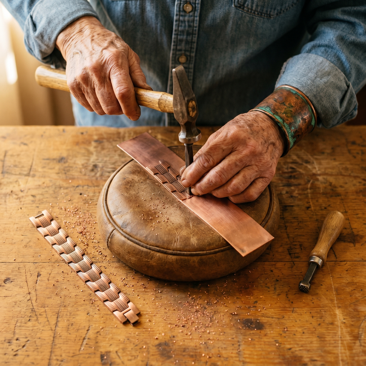 Addison's Crag Copper Bracelet