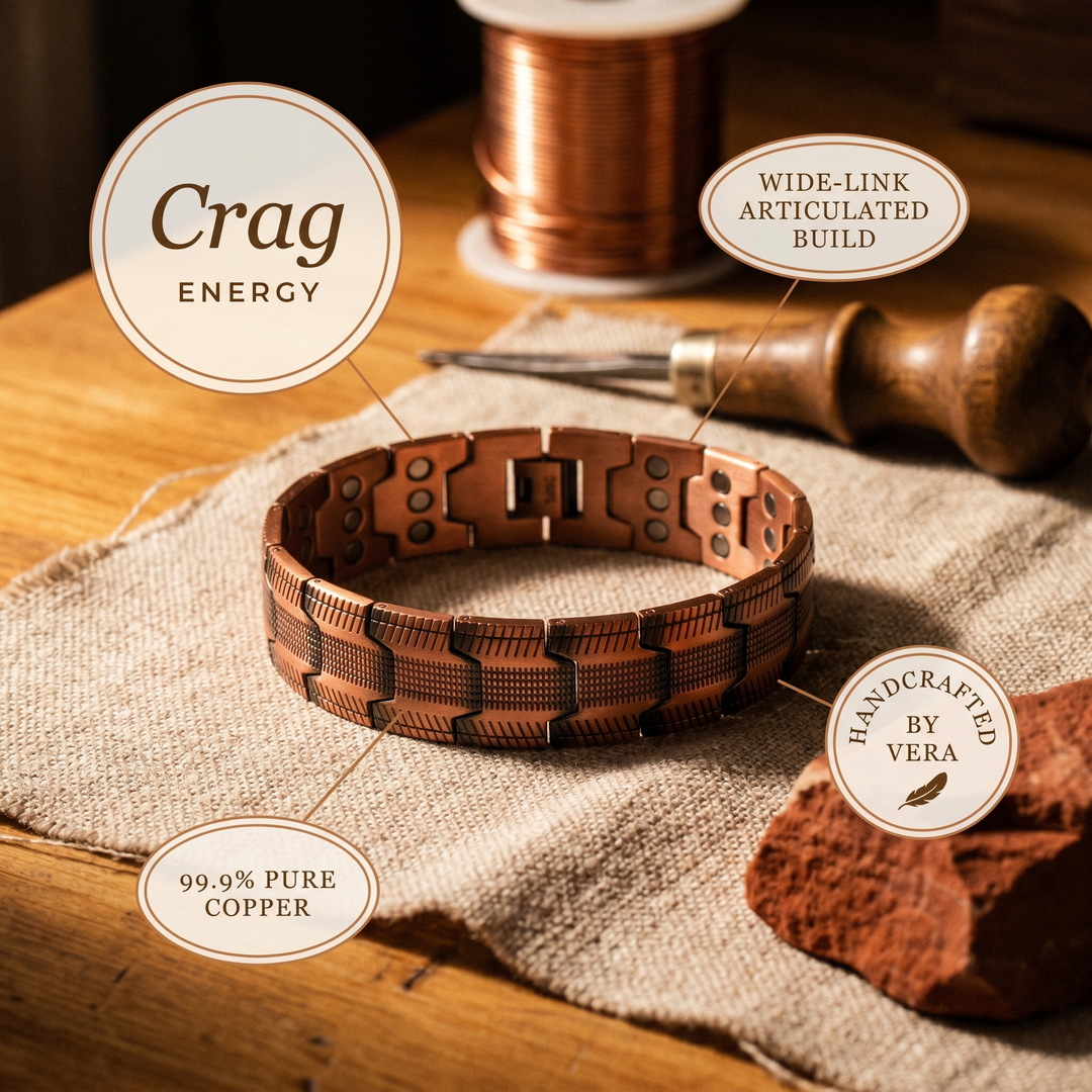 Addison's Crag Copper Bracelet