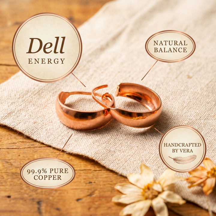 Women's Classic Copper Dell Earrings