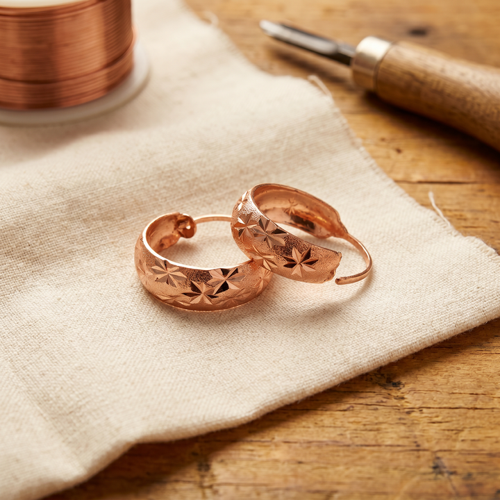 Addison's Dew Copper Earrings
