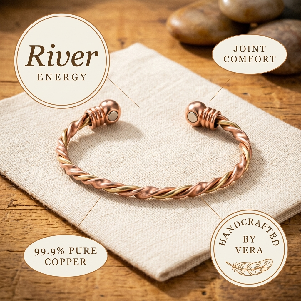 Addison's River Copper Bracelet