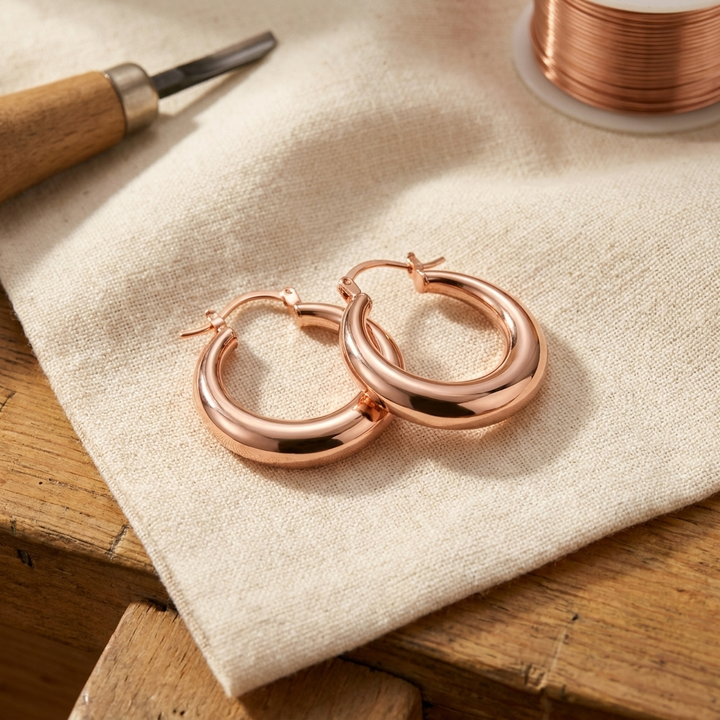 Addison's Marl Copper Earrings
