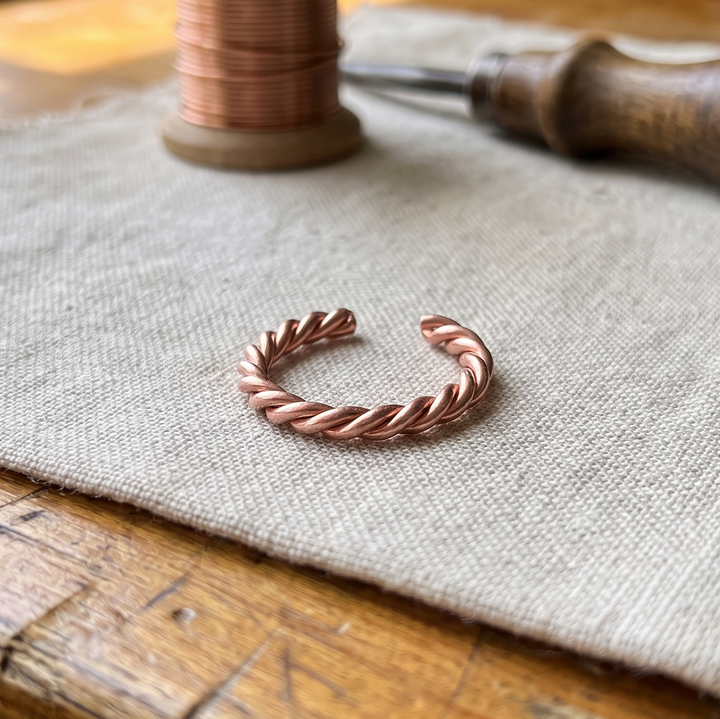 Addison's Copper Tensor Ring