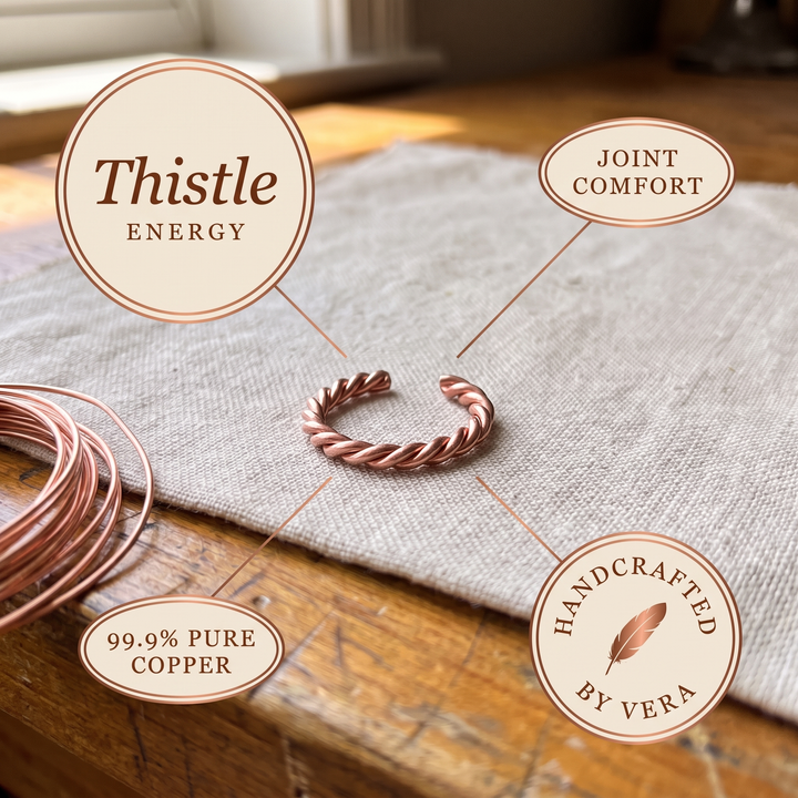 Addison's Copper Tensor Ring
