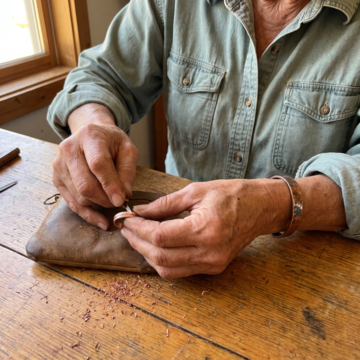 Addison's Root Copper Ring