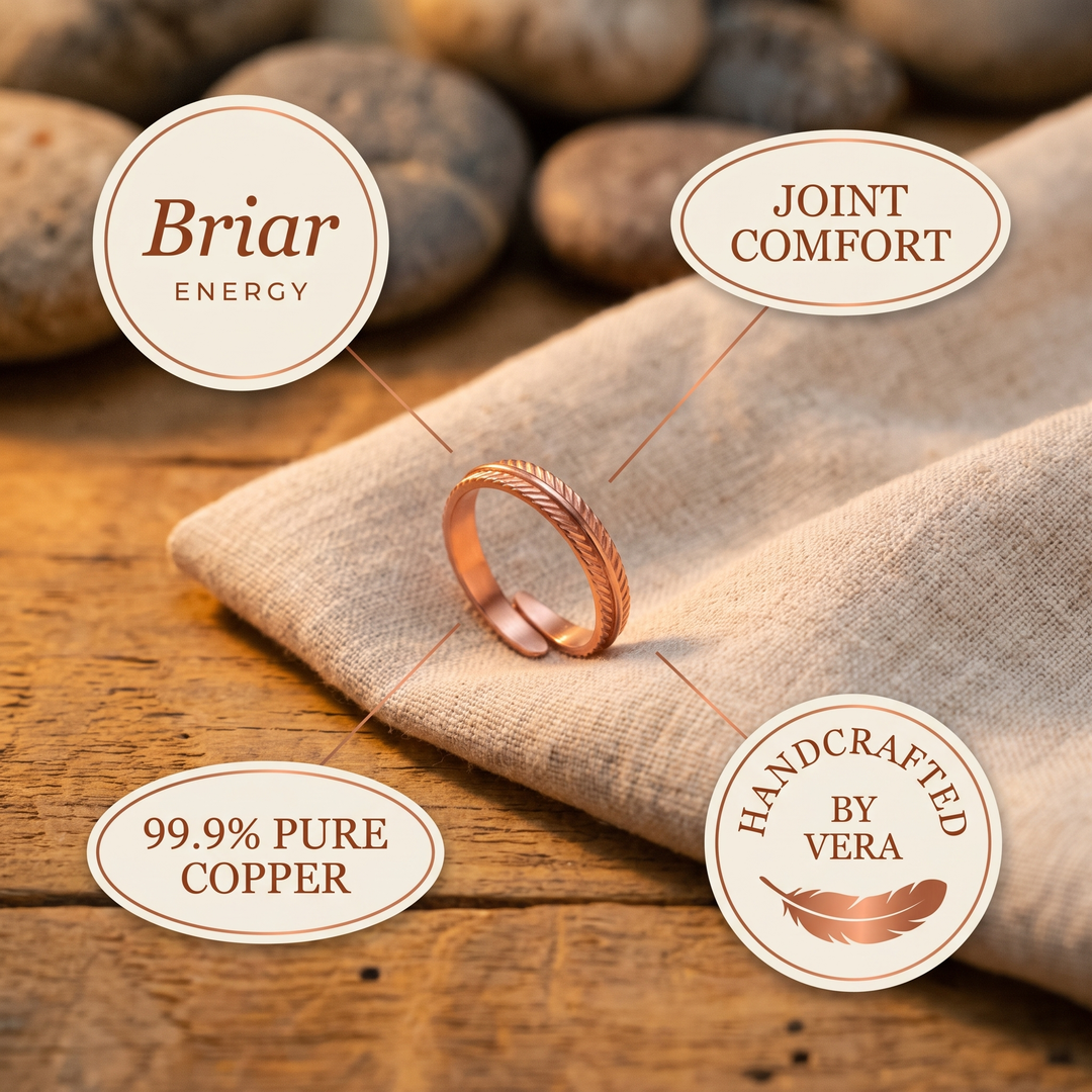 Addison's Root Copper Ring
