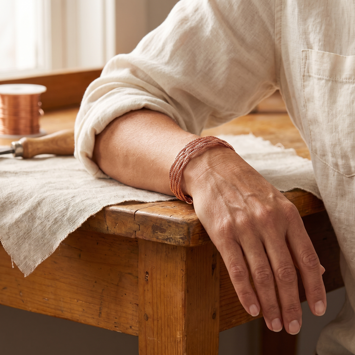 Addison's Elk Copper Bracelet