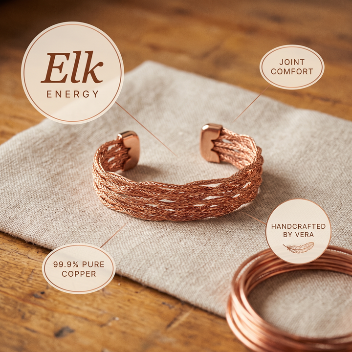 Addison's Elk Copper Bracelet