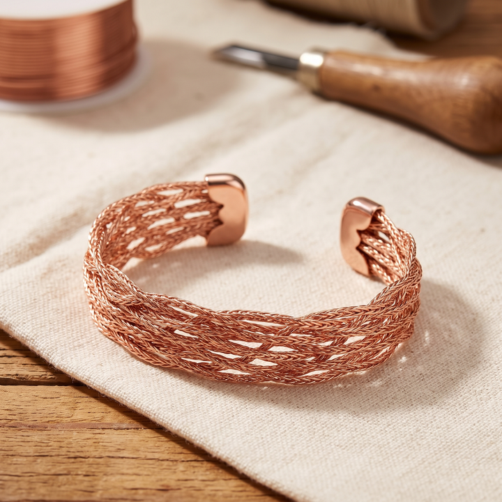 Addison's Elk Copper Bracelet